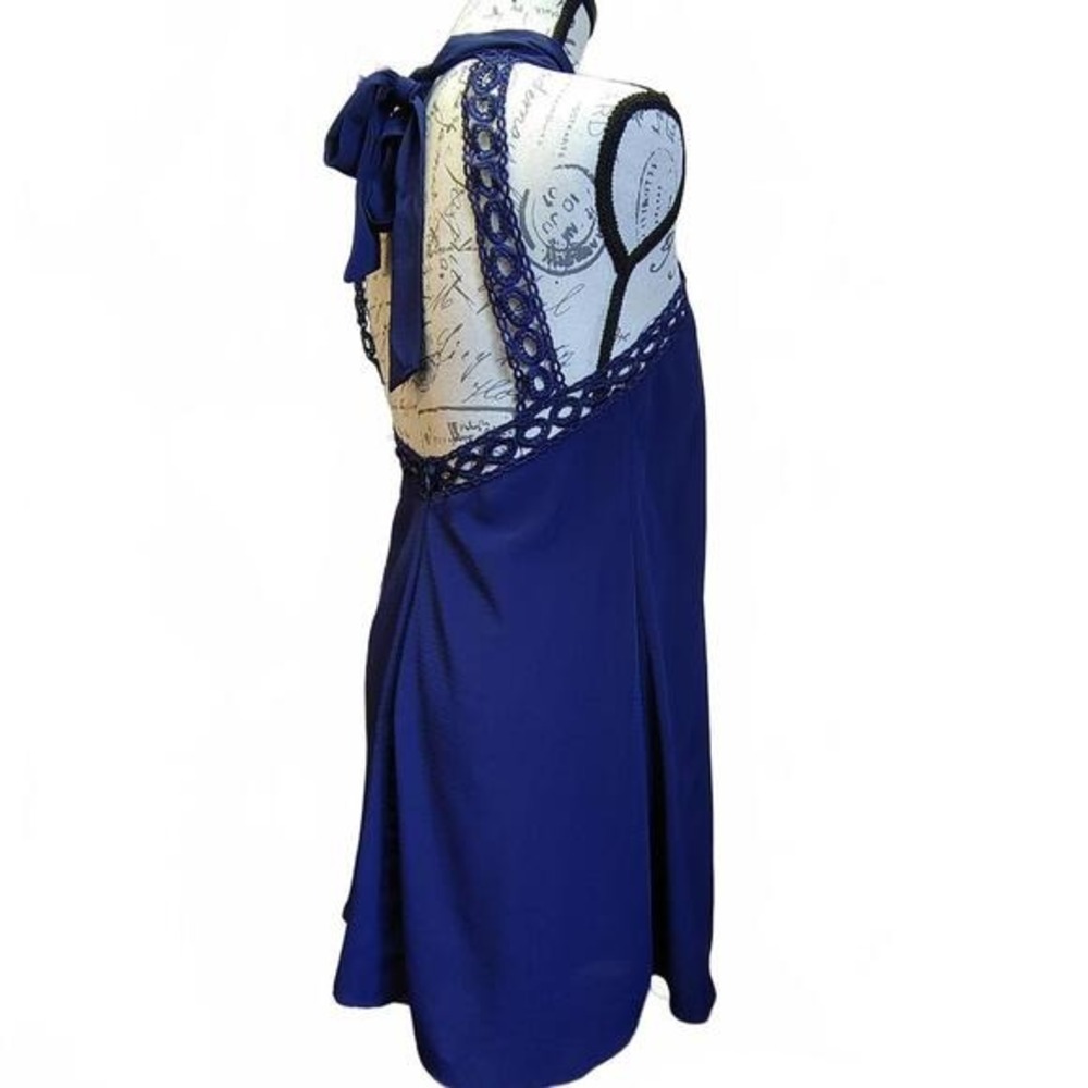 Lulus Any Sway Purple Backless A-line Swing Mini Dress S Party Graduation Retro